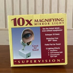 Magnifying Mirror Light - 10x